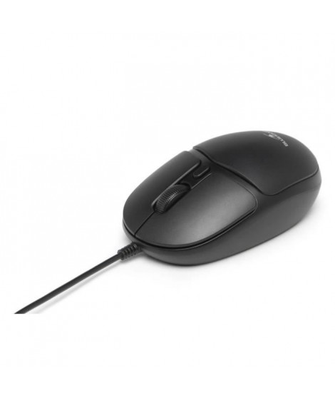 Souris filaire - BLUESTORK - OFFICE 10 - PC /Mac - Noir