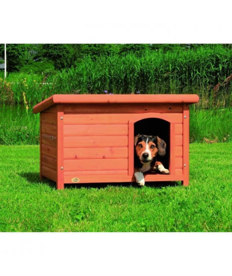 TRIXIE Niche a toit plat natura pour chien
