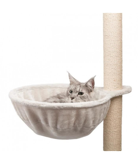 TRIXIE Sac confort XL pour arbre a chat - Gris clair - Pour chat