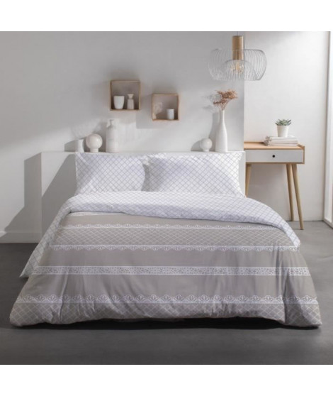 Parure de lit 2 personnes - TODAY - Sunshine 15.33 - 220 x 240 cm - 100% Coton imprimé
