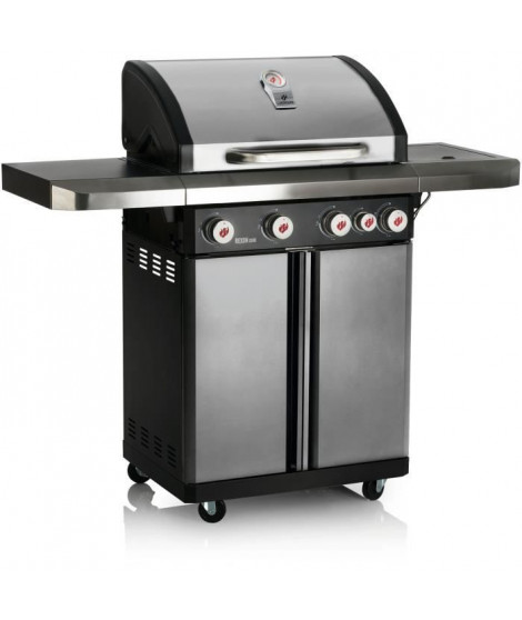 Landmann Rexon Cook 4.1 Inox barbecue gaz 4 feux