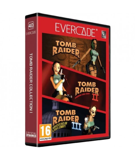 Tomb Raider Collection 1 - Cartouche Evercade n°40 - Retrogaming