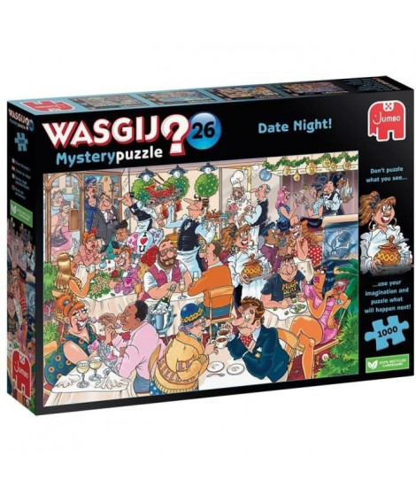 Puzzle - JUMBO - Wasgij Original 44 1000 pcs - Imaginez et devinez ce que les gens voient