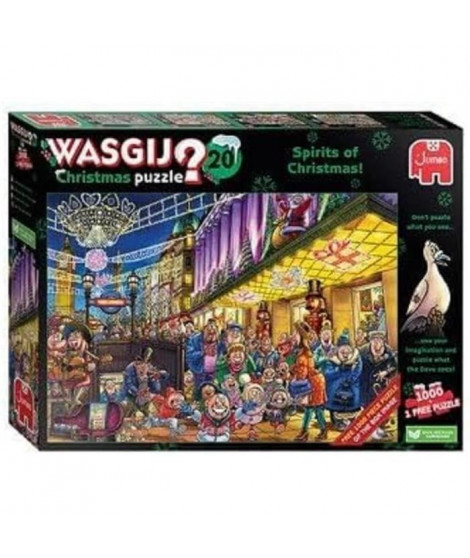 Puzzle - JUMBO - Wasgij Christmas 20 2x1000 pcs - Imaginez ce qui va arriver (1 puzzle gratuit)