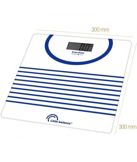 Pese-personne - LITTLE BALANCE - 8655 - USB-réparable - 180 kg / 100 g - Mariniere