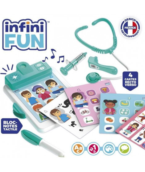 Kit Docteur - KD - Mon Kit Docteur Éducatif - Plus de 300 phrases et 15 themes éducatifs des 2 ans