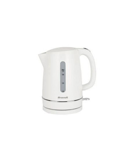 Bouilloire - BRANDT - BO1702W - 1,7 L - Socle 360° - Blanc