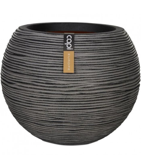 Vase boule - CAPI EUROPE - RIB NL - 40 x 32 cm - Anthracite