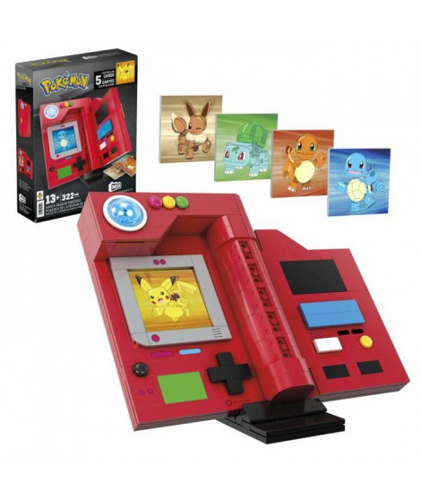 MEGA-Pokémon-Pokédex de la région de Kanto-322 pieces HYM37