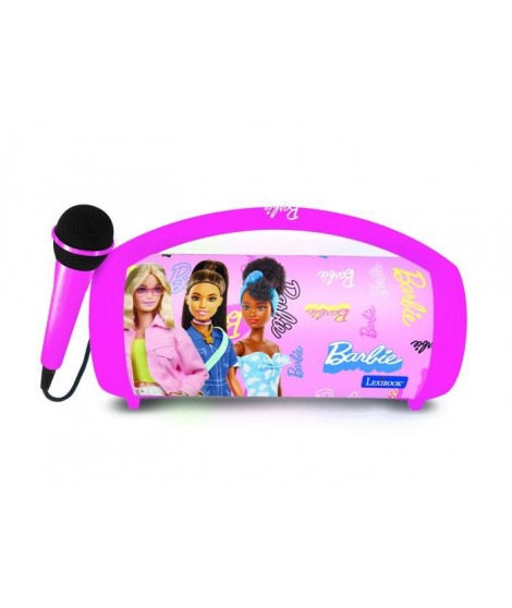 Enceinte Bluetooth Sans-Fil Lumineuse avec Micro Barbie