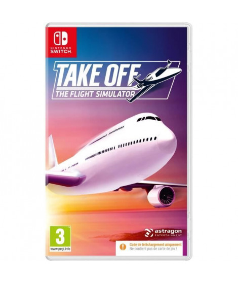 Take Off The Flight Simulator - Jeu Nintendo Switch - Code in a box