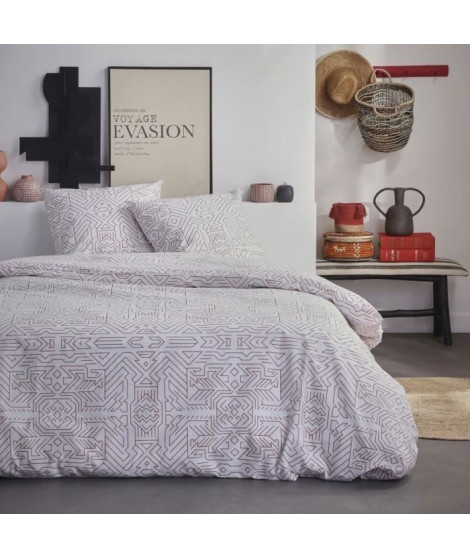 Parure de lit 2 personnes - TODAY - Crazy 7.5 - 220 x 240 cm - Imprimé