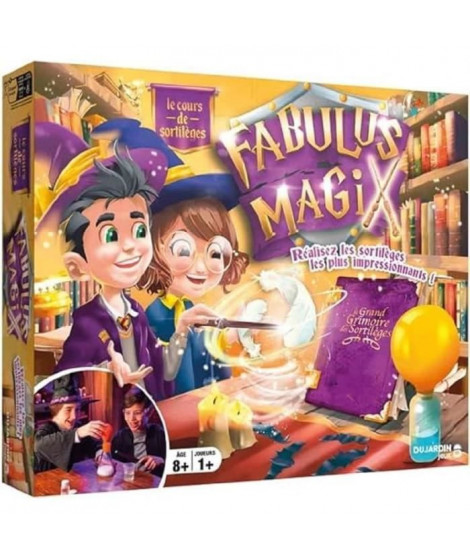 Fabulus Magix - Jeu de société - DUJARDIN - Manipulez la baguette magique pour des sortileges impressionnants !