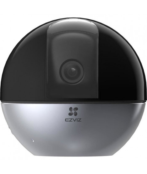 Caméra intérieure - EZVIZ - E6 - Vision 360° - 5MP - Détection humaine - Zoom - Vision nocturne - Détection aboiements/miaule…