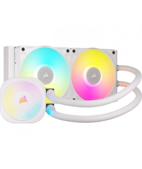 Watercooling - CORSAIR - iCUE LINK TITAN 240 RX - RGB - Blanc