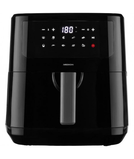 Friteuse a Air Chaud - MEDION - 50072999 - 2150 W - Ecrant tactile - 9 programmes - Noir