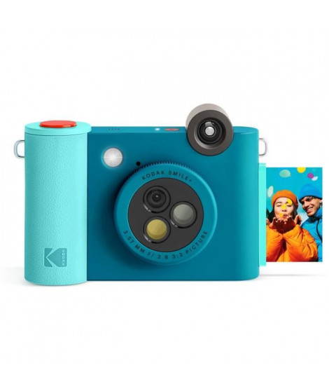 Appareil Photo numérique a Impression instantanée - KODAK - Smile+ - Bleu