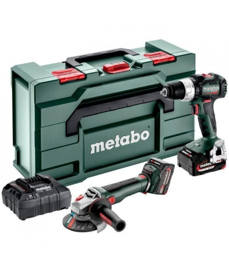 Machines sans fil Set - METABO - Combo Set 2.9.4 18 V - MetaBOX 165 L