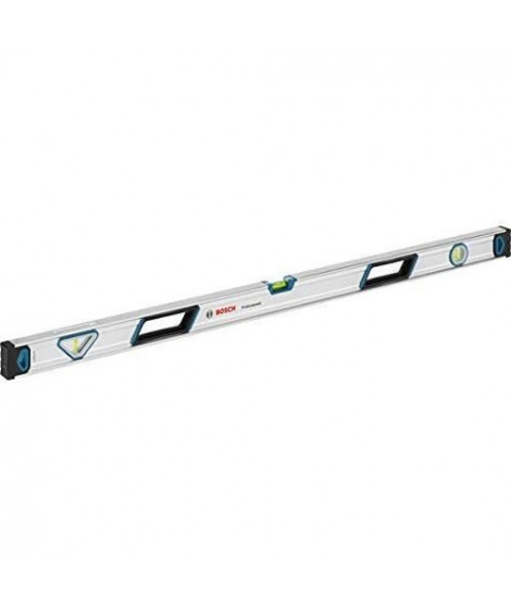 Niveau a bulle magnétique 120cm - BOSCH PROFESSIONAL - Structure en aluminium - Précision de 0,5 mm/m