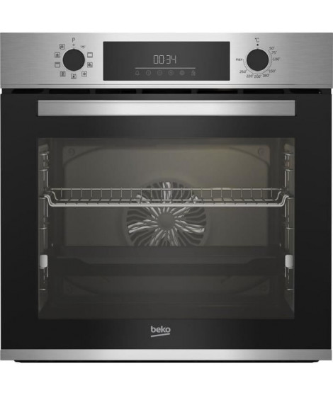 Four encastrable - BEKO - BBIM12300XCE - Chaleur pulsée 3D - 72 L - Inox