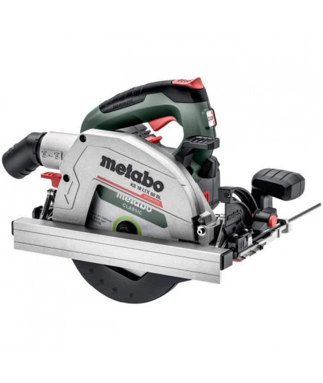 Scie circulaire portative sans fil - METABO - KS 18 LTX 66 BL - 18 V - lame de scie circulaire carbure