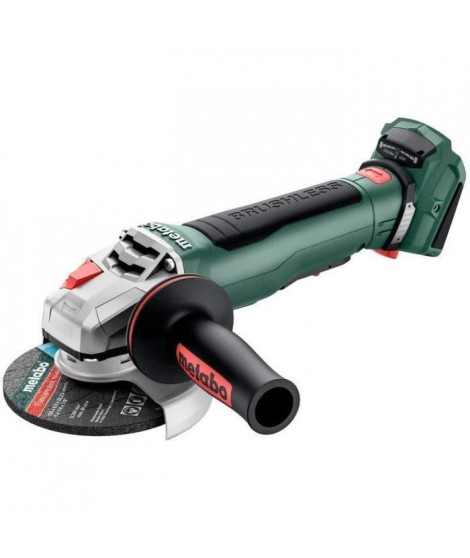 Meuleuse d'angle sans fil - METABO - WPB 18 LT BL 11-125 Quick - 18 V - MetaBOX 165 L