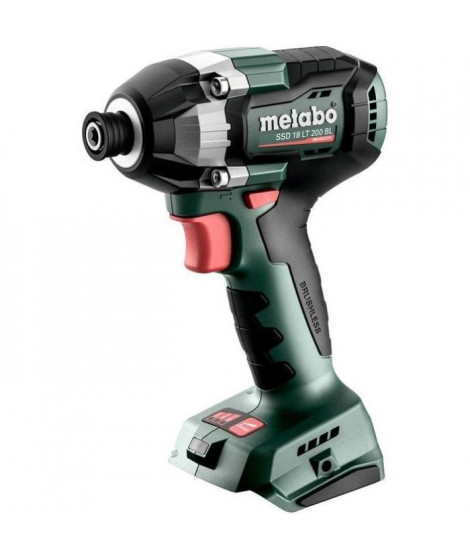Visseuse a choc sans fil - METABO - SSD 18 LT 200 BL - 18 V - 200 Nm - Professionnelle