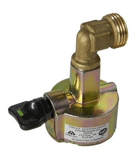 Robinet adaptateur Bethane / Propane NF - ROUSSEAU - D.27 mm