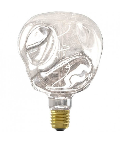 Ampoule LED E27 - CALEX - G125 NEO ORGANIC - Filament flexible - 4 W - 75 lm - 1800 K - Intensité variable - Silver