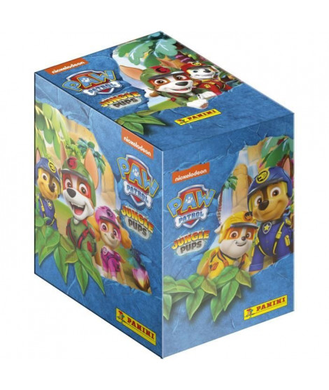 Boîte de 36 pochettes - PANINI - La Pat' Patrouille Mission Jungle - 180 stickers