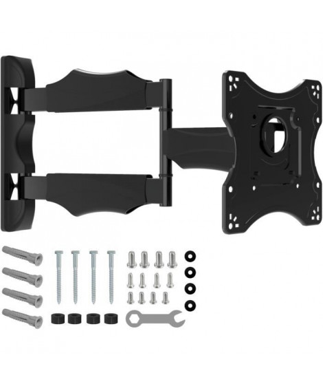 NANOOK Support Mural orientable et inclinable pour téléviseurs 19-43 Pouces - Support Mural pour téléviseurs LCD, LED, QLED e…
