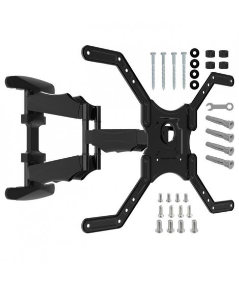 NANOOK Support Mural orientable pour téléviseurs 40-65 Pouces - Inclinable - Support Mural pour téléviseurs LCD, LED, QLED et…