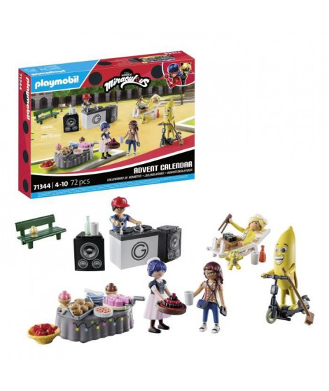 PLAYMOBIL - 71344 - Calendrier Av Miraculous