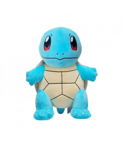Peluche Carapuce (Squirtle) BANDAI - Pokémon - 30 cm - Toute douce - JW0058