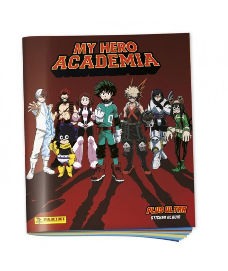 Album + porte-cartes - PANINI - My Hero Academia - 200 stickers et 50 cartes
