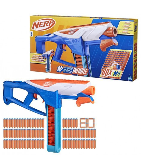 Nerf NSeries blaster Infinite a fléchette, 80 fléchettes, a partir de 8 ans