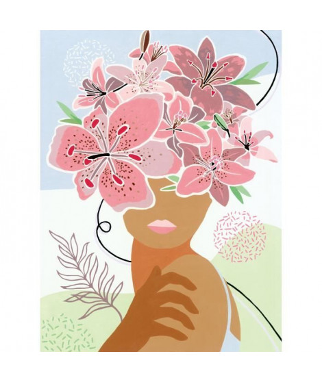 RavensburgerCreArt Toiles 30x40 cmFlowers on my mindPeinture par numérosAdulte-Activité détente et créativeDes 12 ans23908