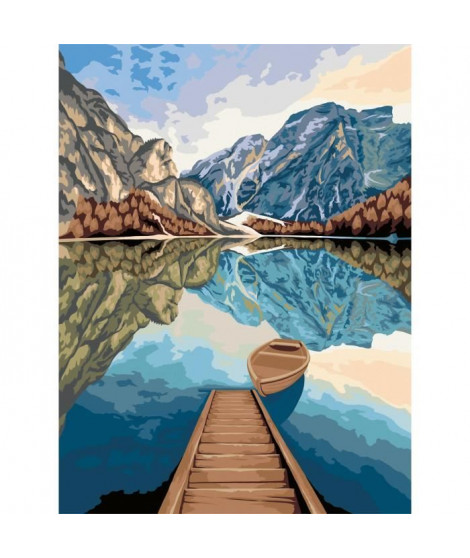 RavensburgerCreArt Toiles 30x40 cmLake viewsPeinture par numérosAdulte-Activité détente et créativeDes 12 ans23909