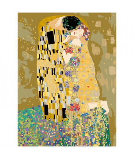 RavensburgerCreArt Toiles 30x40 cmKlimt/Le baiserPeinture par numérosAdulte-Activité détente et créativeDes 14 ans23916