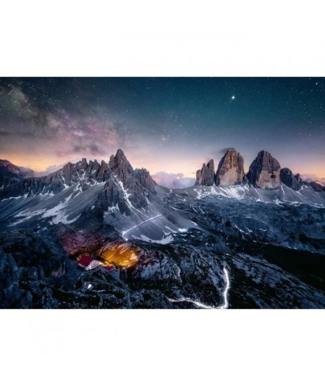 Ravensburger-Puzzle 1000p-Les Tre Cime di lavaredo, Dolomites (Highlights)-des 14 ans-Puzzle de qualité supérieure-12000256