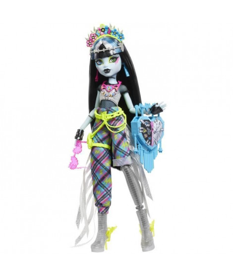 Monster High-Poupée Frankie Stein Monster Fest-Poupée et accessoires HXH79