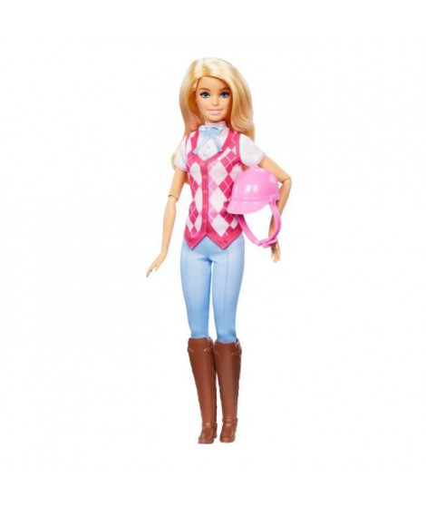 Barbie  Barbie Mysteries : The Great Horse Chase, Poupée Malibu HXJ38