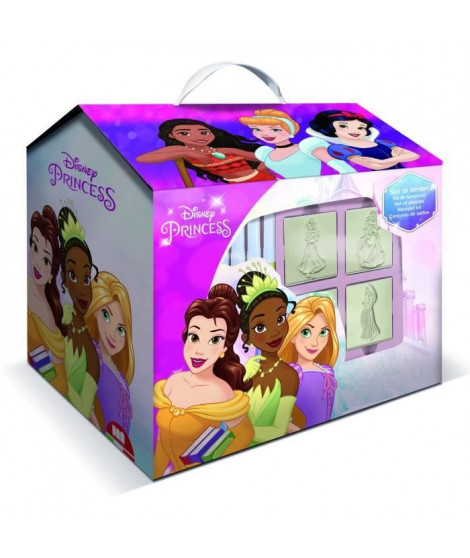 Maison de coloriage - MULTIPRINT - 9660 - 7 tampons Princesses Disney