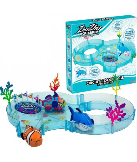 Univers miniature - LANSAY - 51020 - Zhu Zhu Aquarium : Circuit coquillage