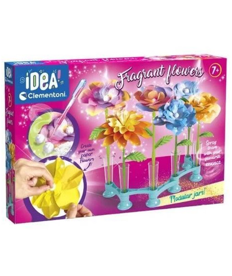 CLEMENTONI - Fleurs parfumées a créer - 7 créations - IDEA - Des 7ans