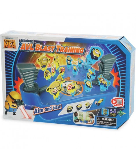 Jeu de Précision - EPOCH GAMES - Minions AVL Blast Training - Tire et Fais Tomber les Minions !
