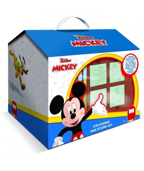 Maison de coloriage - MULTIPRINT - 9945 - 7 tampons Mickey