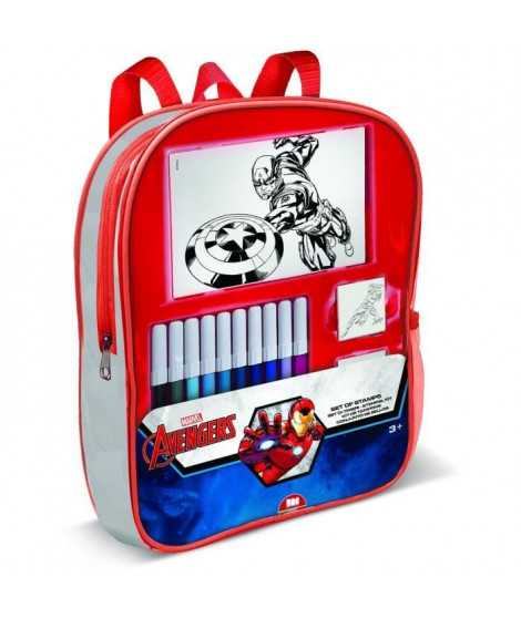 Sac a dos garni - MULTIPRINT - 24153 - 4 tampons Ironman