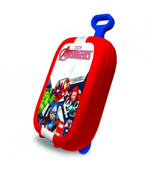 Trolley - MULTIPRINT - 64873 - 7 tampons Avengers, 5 crayons, 18 feutres