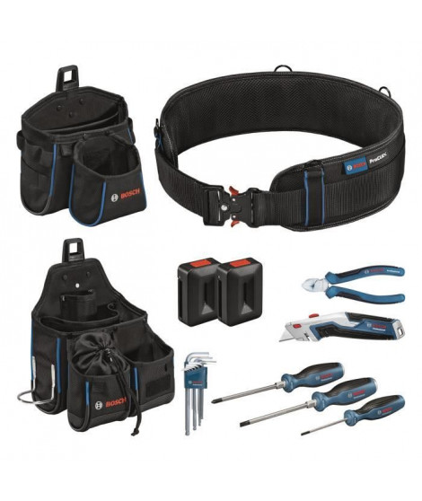 Ceinture porte outils et set outils a main